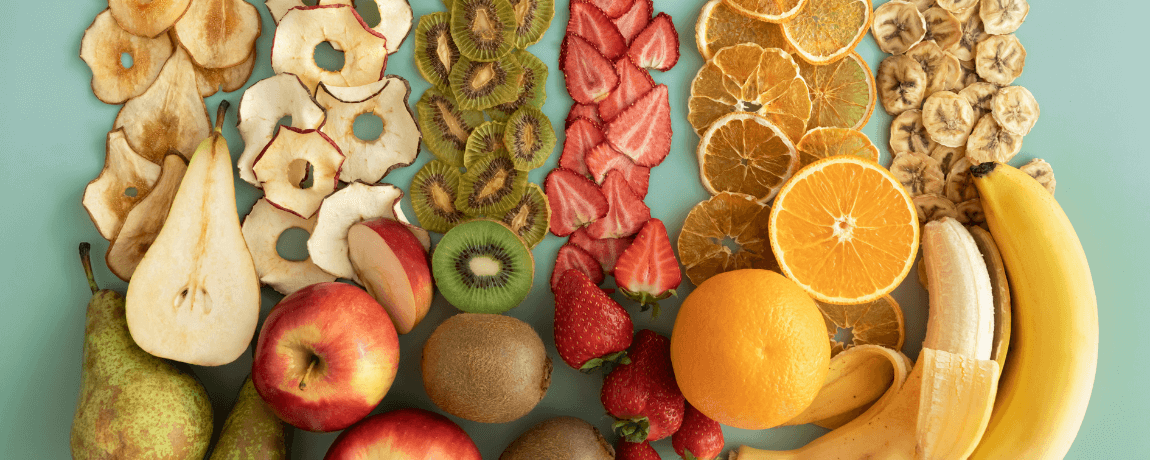 Tabela de composição nutricional: frutas naturais e secas | Imagem: shutterstock