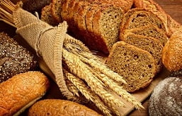 pão e trigos