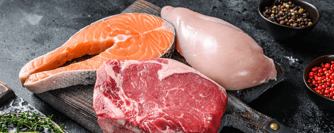valor calórico de cada tipo de carne | Imagem: shutterstock