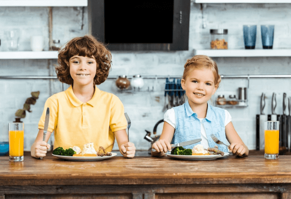 Alimentação Vegetariana para Crianças e adolescentes