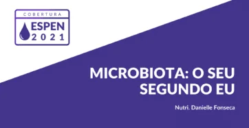 Banner ESPEN 2021 sobre Microbiota.