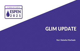 Banner ESPEN 2021 sobre GLIM Update