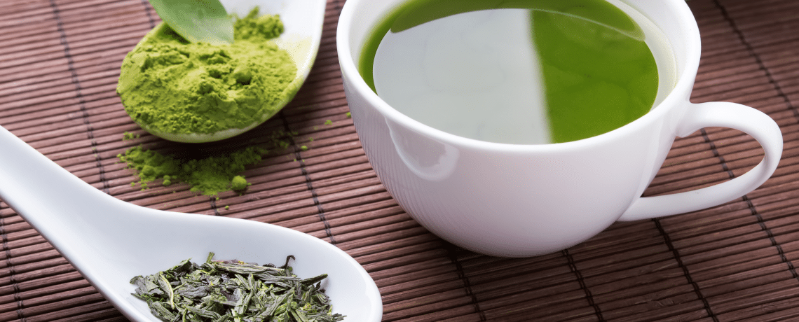 Chá verde e pós-cirúrgico