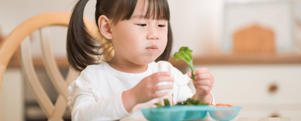 dietas vegetarianas e vegana para crianças