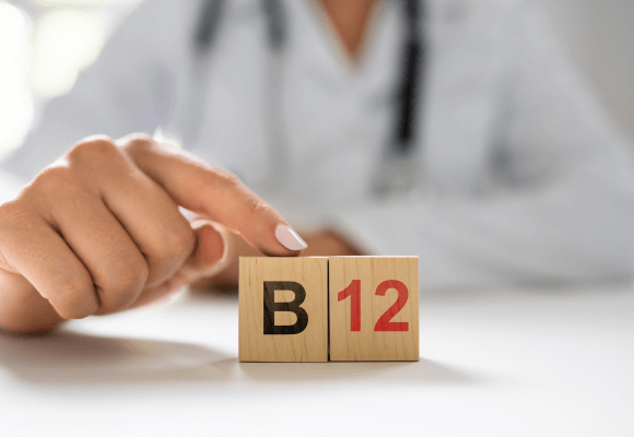 deficiência de vitamina B12