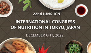 banner 22nd international congress of nutrition in tokyo