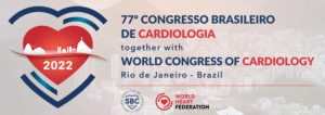 banner do 77° congresso brasileiro de cardiograma no rio de janeiro