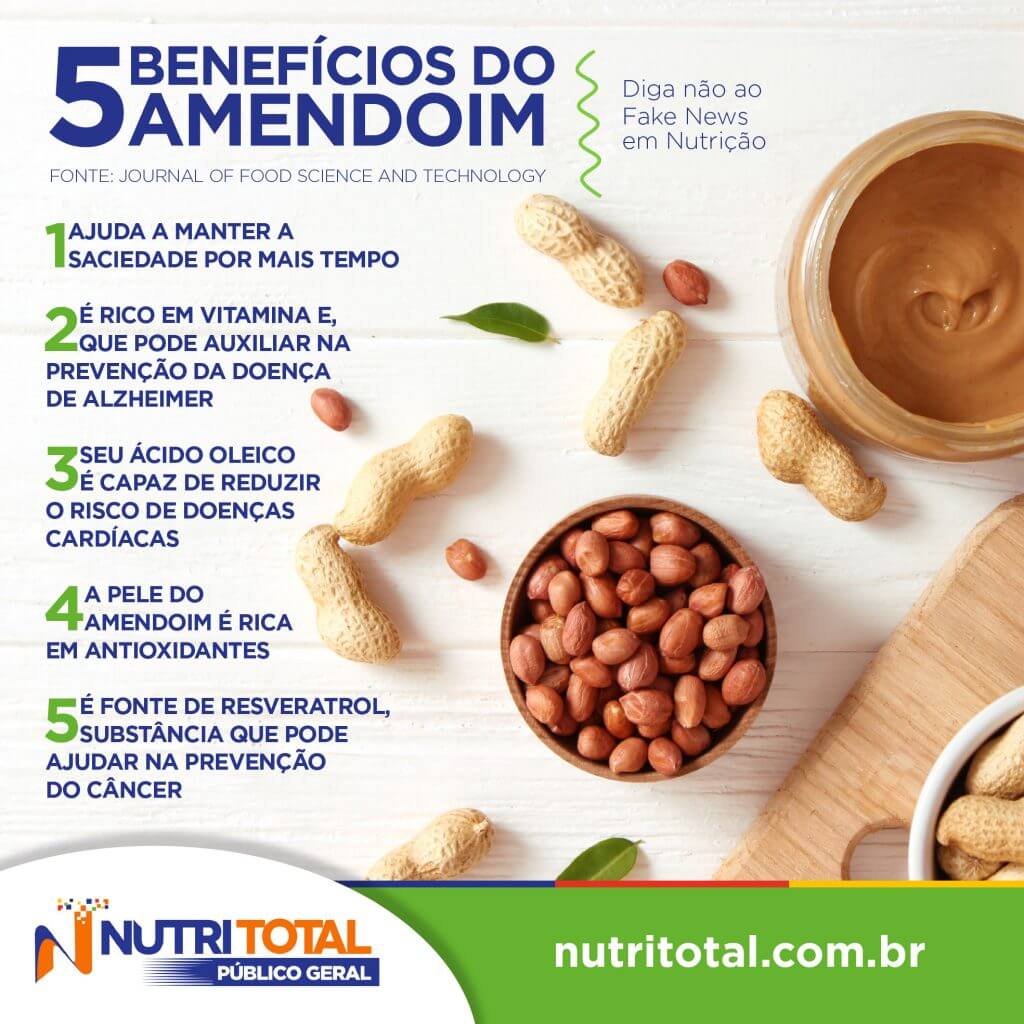 Amendoim: benefícios, valor nutricional, engorda e como consumir