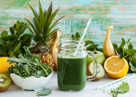 Suco verde: uma bebida nutritiva para uma alimentação equilibrada