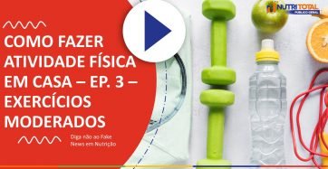 Banner do vídeo "ATIVIDADES FÍSICAS QUE PODEM SER FEITAS EM CASA"