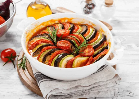 Ratatouille na mesa