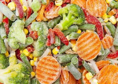Comida congelada perde nutrientes? | Imagem: Shutterstock