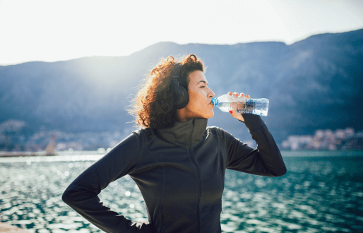 Como manter o corpo hidratado 